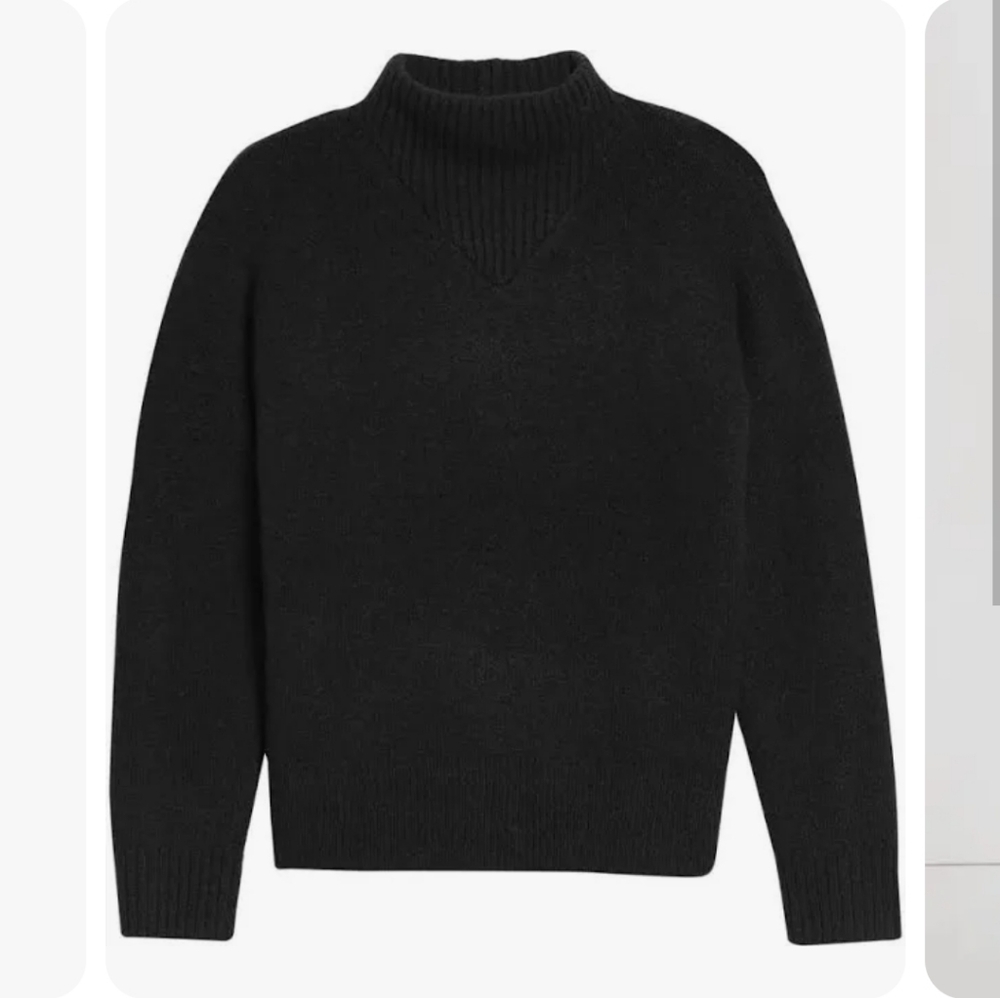 Madewell Dillon Mock Neck Pull Over